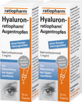 HYALURON-RATIOPHARM Augentropfen